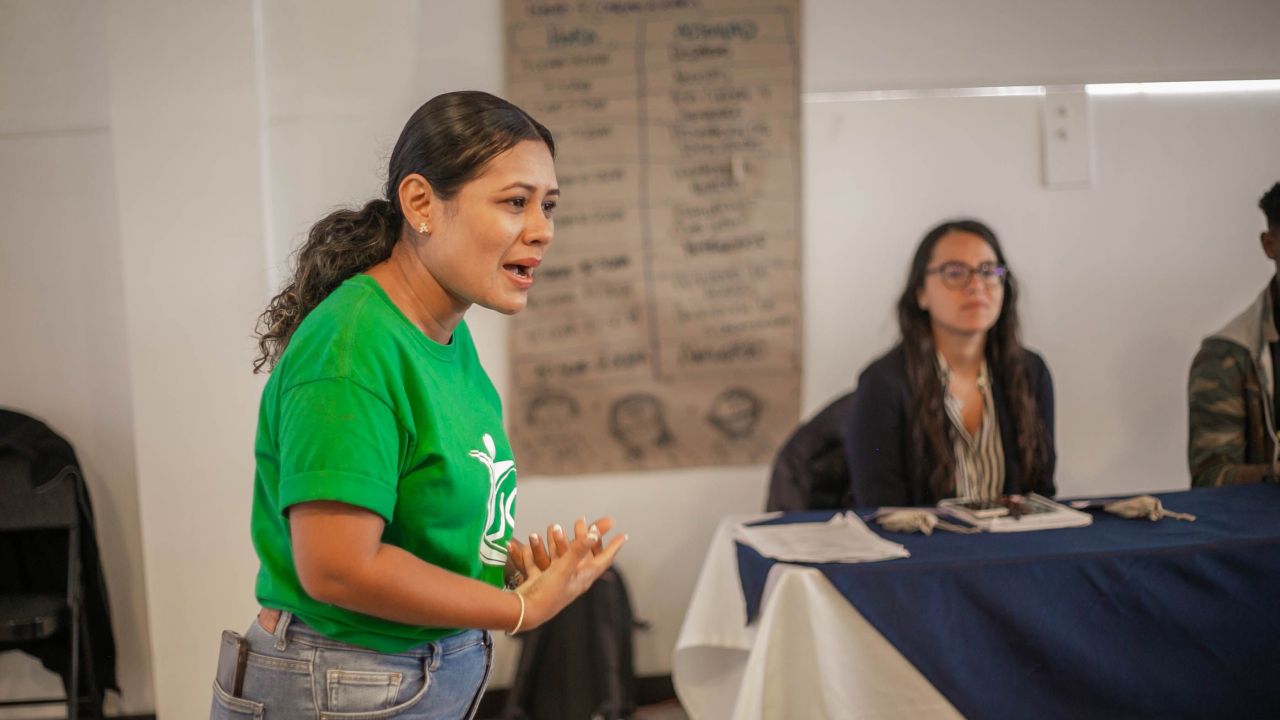 Nonprofit storytelling - a leader telling a specific client impact story with real details and outcomes